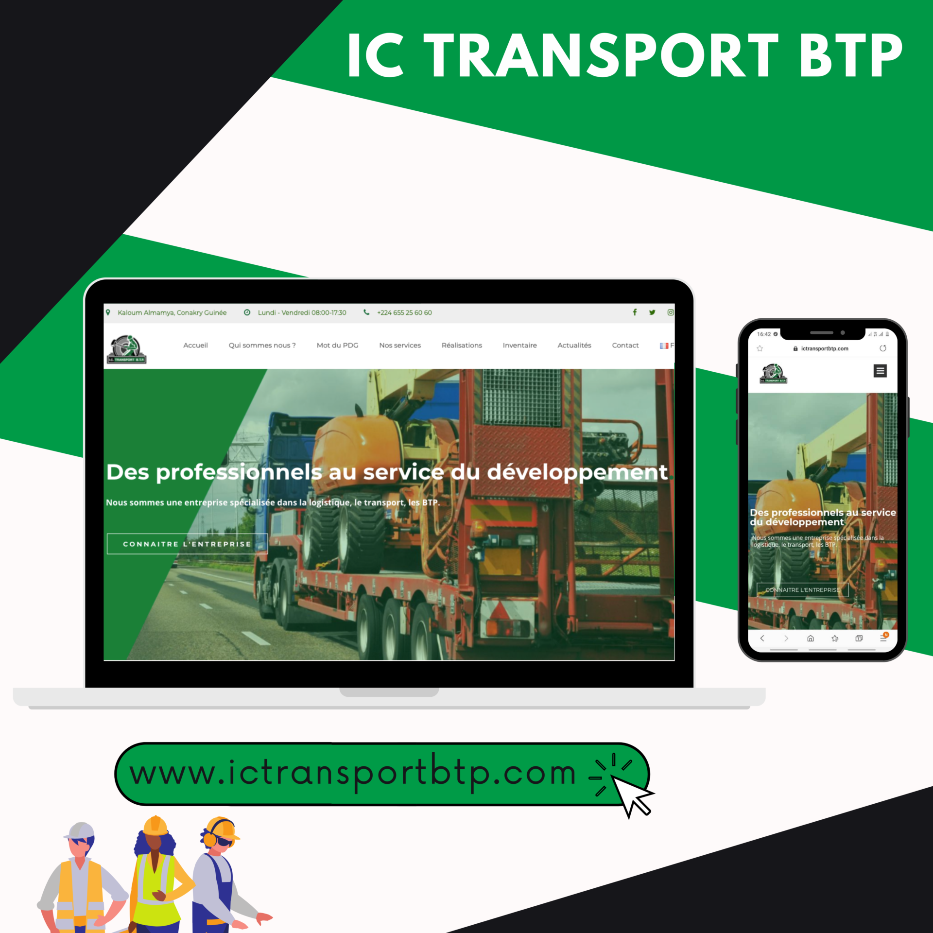 Projet IC TRANSPORT BTP